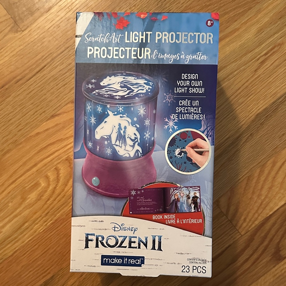 Disney Frozen II Purple and Blue Light Projector